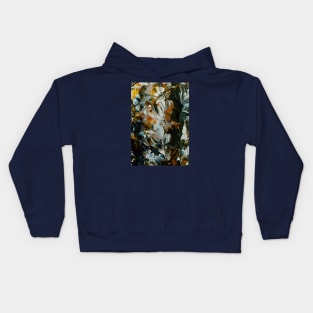 playing with paint Kids Hoodie